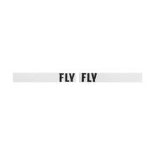 Fly Racing - Focus szemüveg (Fekete - fehér, átlátszó plexi)