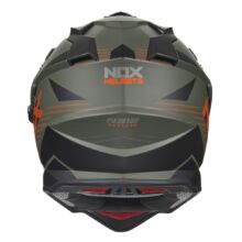 NOX N312 Extend Cross Bukósisak Felnyitható plexivel és Napszemüveggel