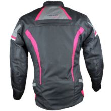 Roleff - Irma motoros kabát (Fekete - szürke - rózsaszín)