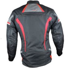 Roleff - Irma motoros kabát (Fekete - szürke - piros)