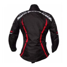 Roleff - Zelina motoros kabát (Fekete - piros)