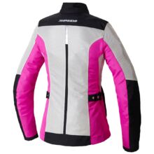 Spidi - Solar Net Lady motoros kabát (Fehér - rózsaszín)