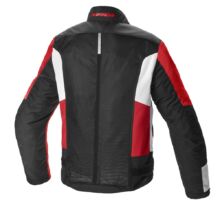 Spidi - Solar Net Sport motoros kabát (Fekete - piros - fehér)