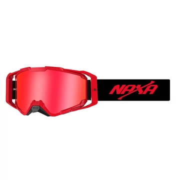 Naxa G5/DY Cross Szemüveg Piros tükrös plexivel (Piros)
