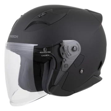 Cassida Reflex 2.0 Nyitott Bukósisak (Matt Fekete)