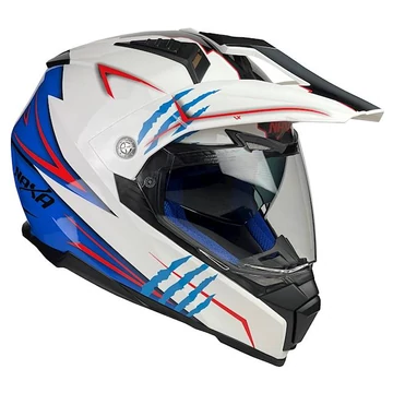 Naxa CO3-O Cross Bukósisak Felnyitható plexivel és Napszemüveggel