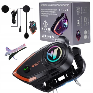 Horn V80 motoros sisakbeszélő (Intercom)
