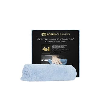 Lotus Blue Multi Buffing Towel - Extrapuha mikroszálas kendő