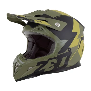 Zed X1.9 2025 Gyerek Cross Bukósisak (Zöld - Fekete)