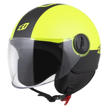 Zed C35 2025 Nyitott Bukósisak (Sárga - Fekete)