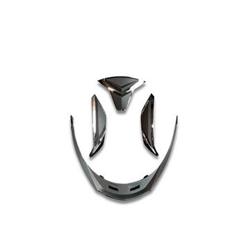 Highper Fusion Bukósisak szellőzőnyílás szett - Matt Fekete