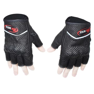 ZAH - 71500 Ujjatlan Protektoros Motoros Kesztyű (Fekete)