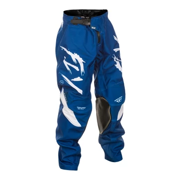 Fly Racing - Kinetic Stoke USA 2024 motoros gyerek nadrág (Kék - fehér)