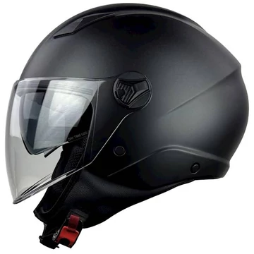 Naxa S35-B Nyitott Bukósisak Napszemüveggel (Matt Fekete)