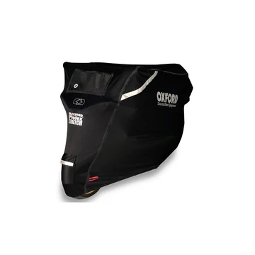Oxford - Protex Stretch Outdoor Motortakaró Ponyva (Fekete)