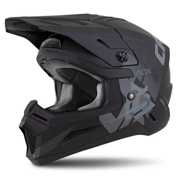 Cassida Cross Cup 2 Alta  Cross Bukósisak (Matt fekete - Sötétszürke) 2025