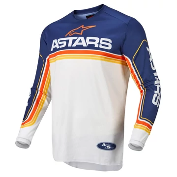 Alpinestars - Fluid Speed 2022 motoros mez (Fehér - kék)