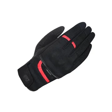 Oxford - Brisbane Air motoros kesztyű (Fekete - piros)