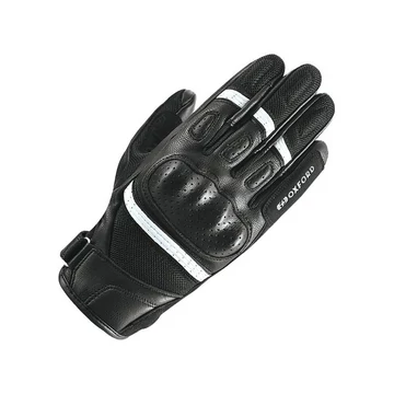 Oxford - RP-6S motoros kesztyű (Fekete - fehér)