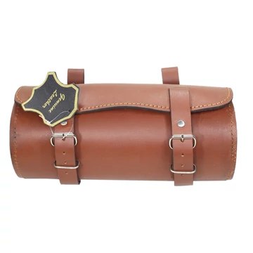 Motorra rögzíthető Bőr táska (Barna)