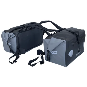 Naxa TB3 2x25L Fekete-Szürke Motoros Táska