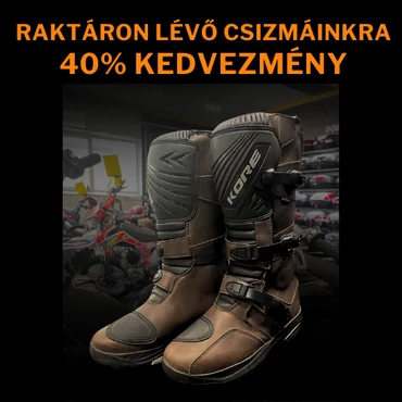Óriási motoros csizma akció – Csak a raktáron lévő termékekre!