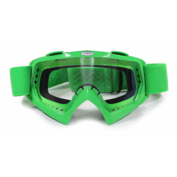FTM-007 Cross szemüveg Átlátszó plexivel (Zöld)