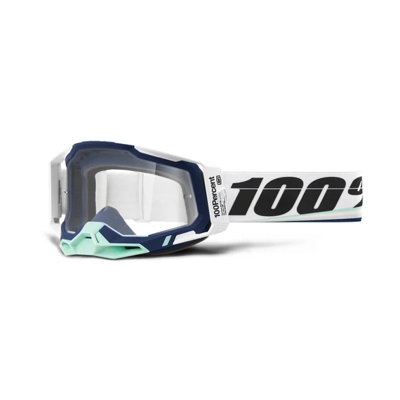 100% - Racecraft 2 Arsham Cross szemüveg - Átlátszó plexivel