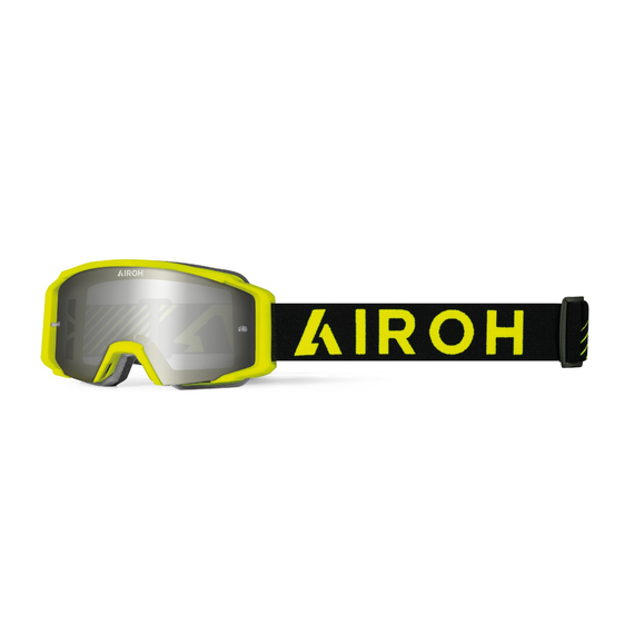 Airoh - Goggle Blast XR1 Cross szemüveg (Matt sárga, ezüst plexivel)