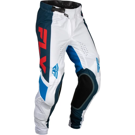 Fly Racing - Lite USA 2024 motoros nadrág (Fehér - kék - piros)