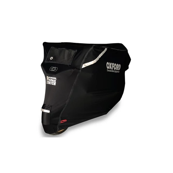 Oxford - Protex Stretch Outdoor Motortakaró Ponyva (Fekete)
