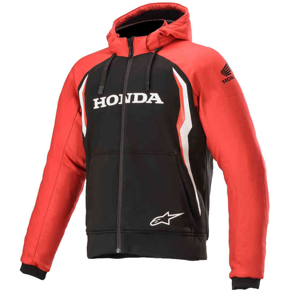 Alpinestars - Chrome Sport Honda Hoodie (Fekete - piros - fehér)