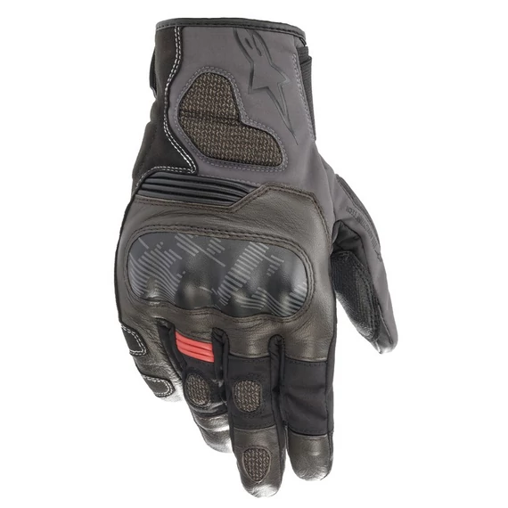 Alpinestars - Corozal Drystar motoros kesztyű (Fekete - barna - szürke)