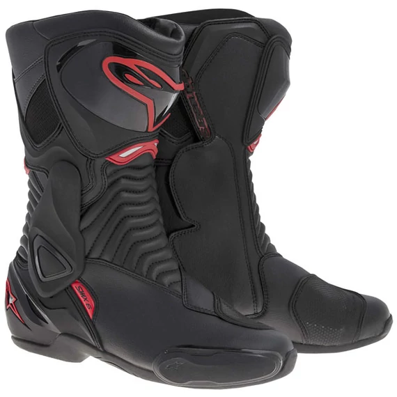 Alpinestars - S-MX 6 motoros csizma (Fekete - piros)
