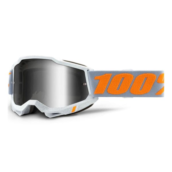 100% - Accuri 2 USA Speedco Cross Szemüveg - Ezüst tükrös plexivel