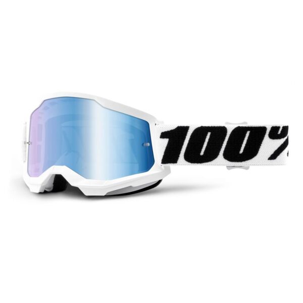 100% - Strata 2 Everest Szemüveg - Kék tükrös plexivel
