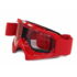 Kép 2/3 - FTM-007 Cross szemüveg Átlátszó plexivel (Piros)