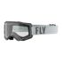 Kép 1/2 - Fly Racing - Focus Junior szemüveg (Szürke, átlátszó plexi)